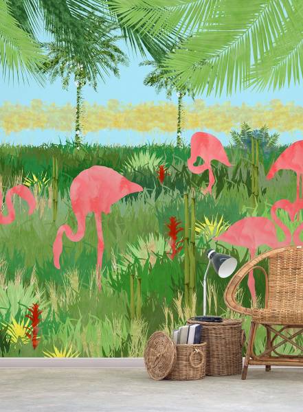 Flamingo - wallpaper